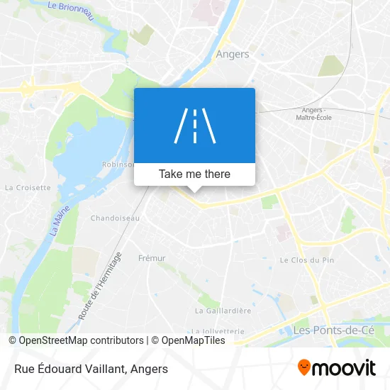 Rue Édouard Vaillant map