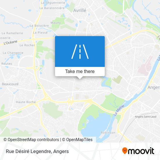 Rue Désiré Legendre map
