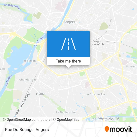 Rue Du Bocage map