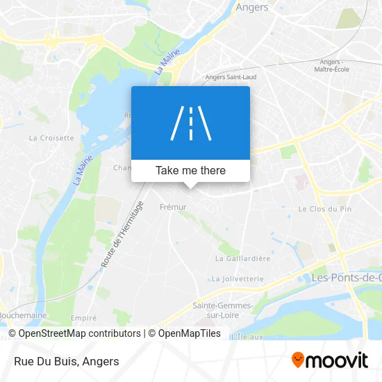 Rue Du Buis map