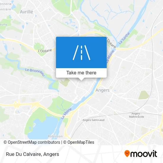Rue Du Calvaire map