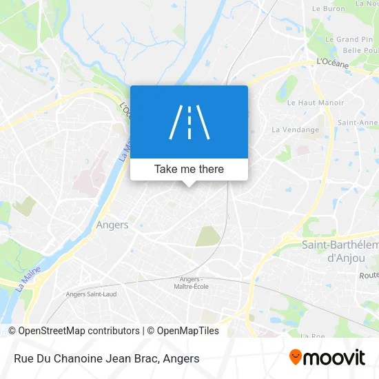 Rue Du Chanoine Jean Brac map