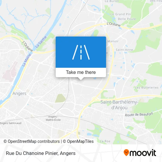 Rue Du Chanoine Pinier map