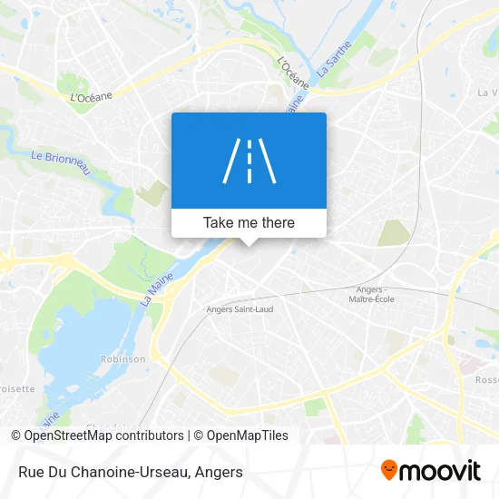 Rue Du Chanoine-Urseau map
