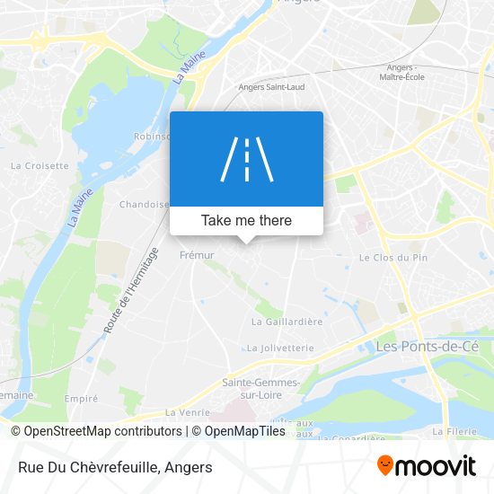 Rue Du Chèvrefeuille map