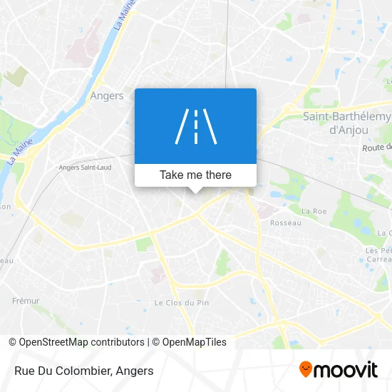 Rue Du Colombier map