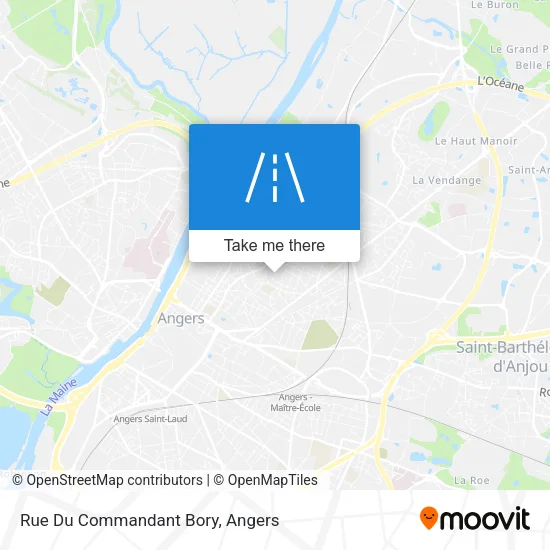 Rue Du Commandant Bory map