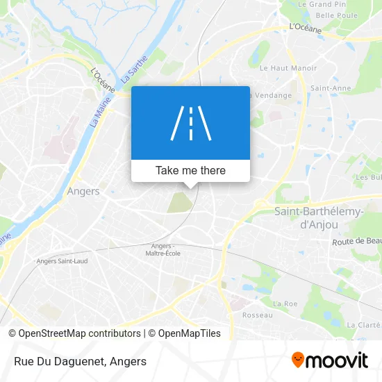 Rue Du Daguenet map