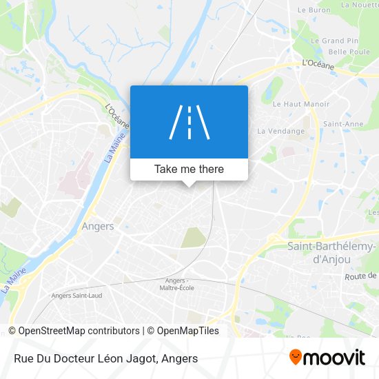 Rue Du Docteur Léon Jagot map