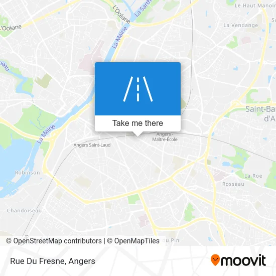 Rue Du Fresne map