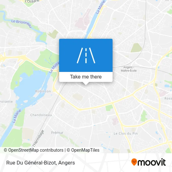 Rue Du Général-Bizot map