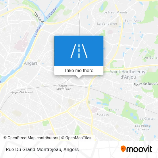 Rue Du Grand Montréjeau map