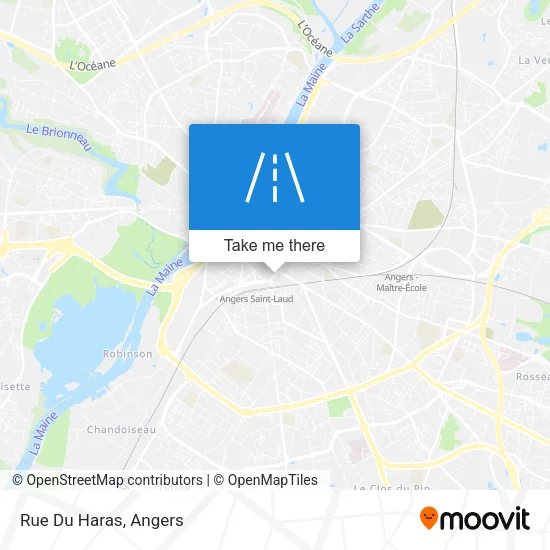 Rue Du Haras map