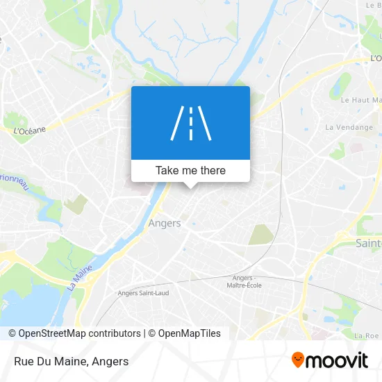 Rue Du Maine map