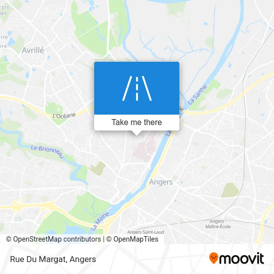 Rue Du Margat map