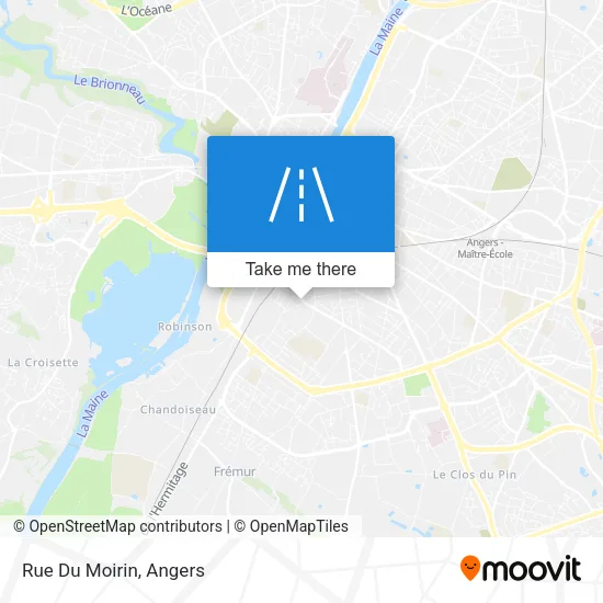 Rue Du Moirin map