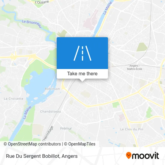 Rue Du Sergent Bobillot map