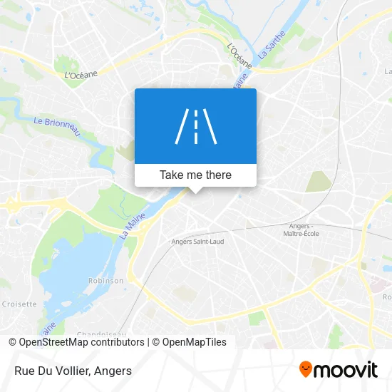 Rue Du Vollier map