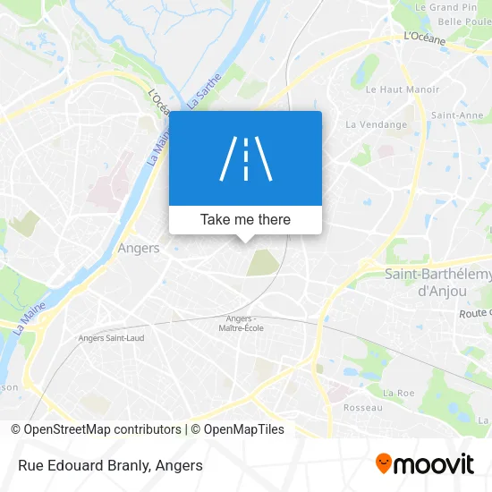 Rue Edouard Branly map