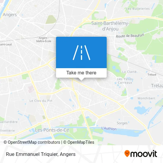 Rue Emmanuel Triquier map