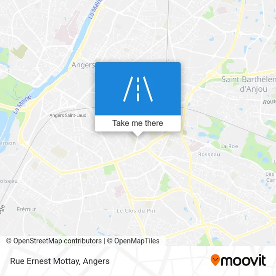 Rue Ernest Mottay map