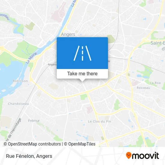 Rue Fénelon map