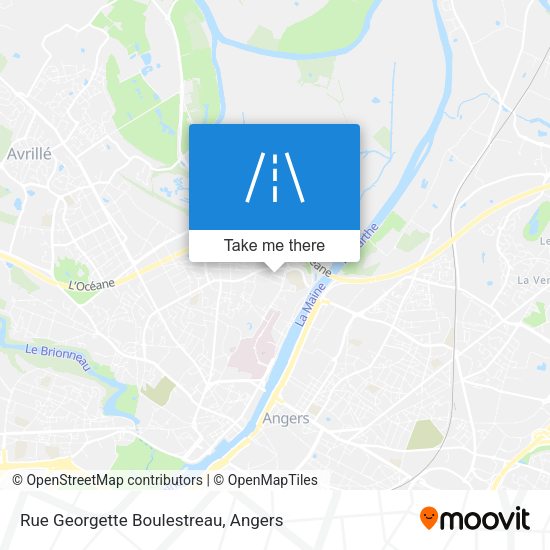 Rue Georgette Boulestreau map