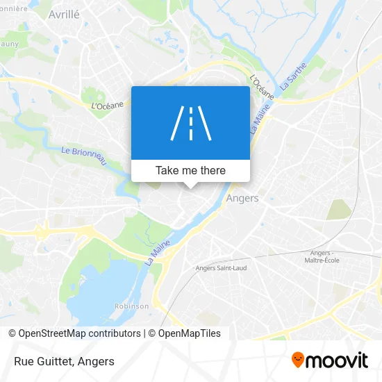 Rue Guittet map