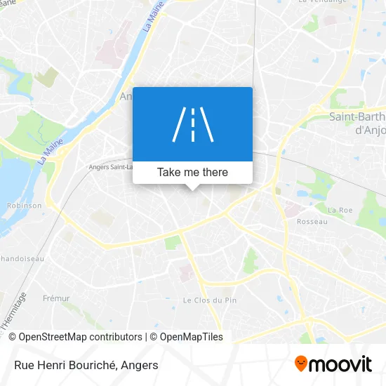 Rue Henri Bouriché map