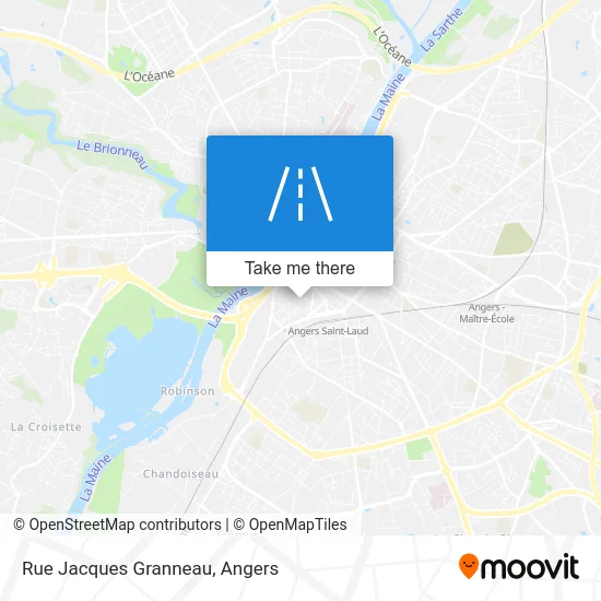 Mapa Rue Jacques Granneau