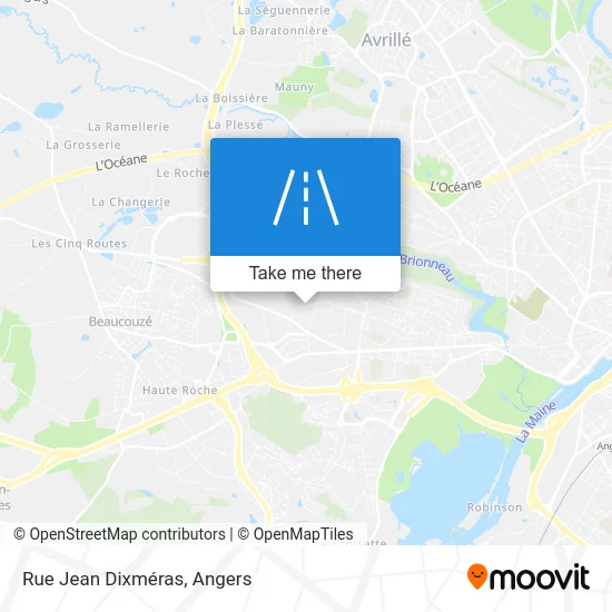 Rue Jean Dixméras map