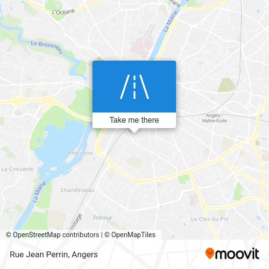Rue Jean Perrin map