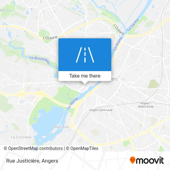 Mapa Rue Justicière