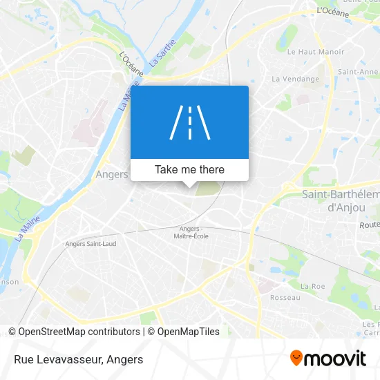 Rue Levavasseur map