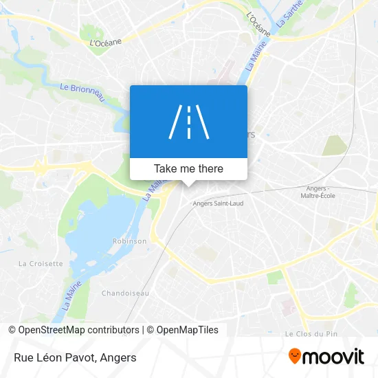 Rue Léon Pavot map