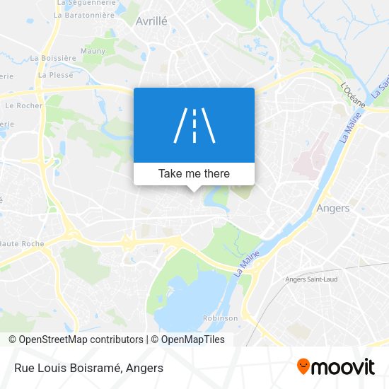 Rue Louis Boisramé map