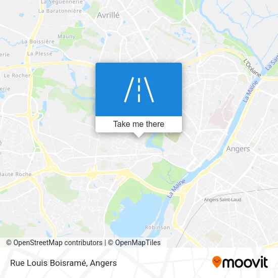 Rue Louis Boisramé map