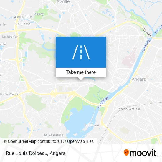 Rue Louis Dolbeau map