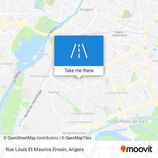 Rue Louis Et Maurice Frouin map