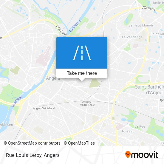 Rue Louis Leroy map