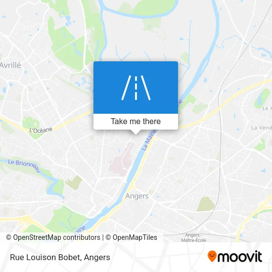 Rue Louison Bobet map