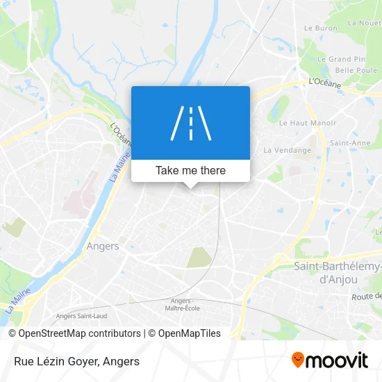 Rue Lézin Goyer map
