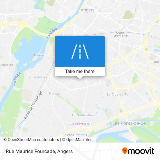 Rue Maurice Fourcade map