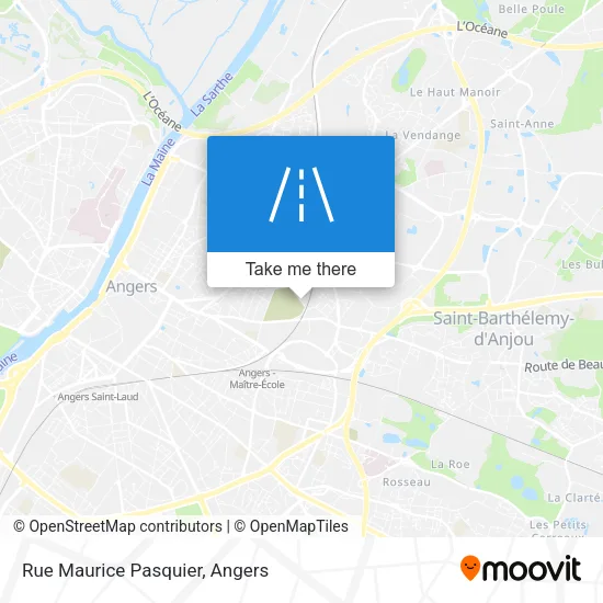 Rue Maurice Pasquier map