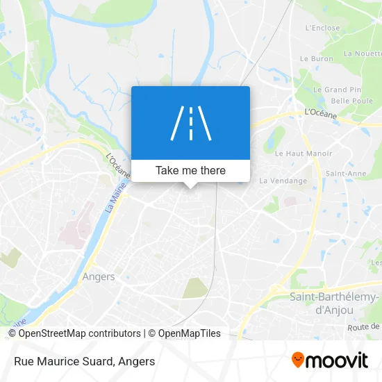Rue Maurice Suard map