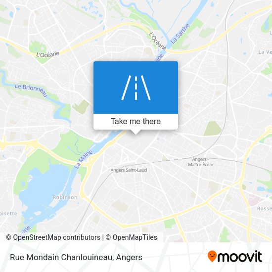 Rue Mondain Chanlouineau map
