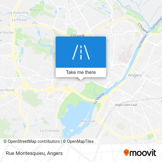Rue Montesquieu map