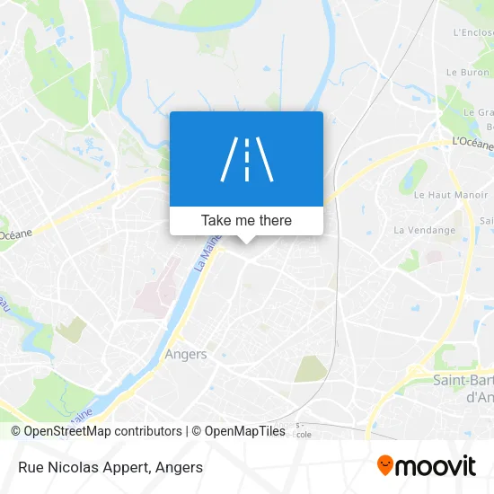 Rue Nicolas Appert map