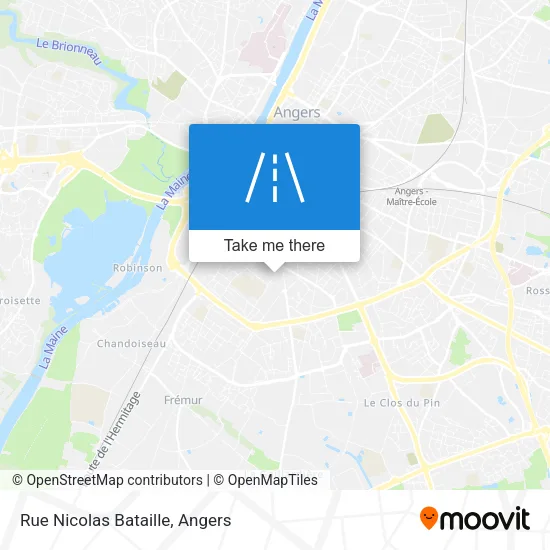 Rue Nicolas Bataille map