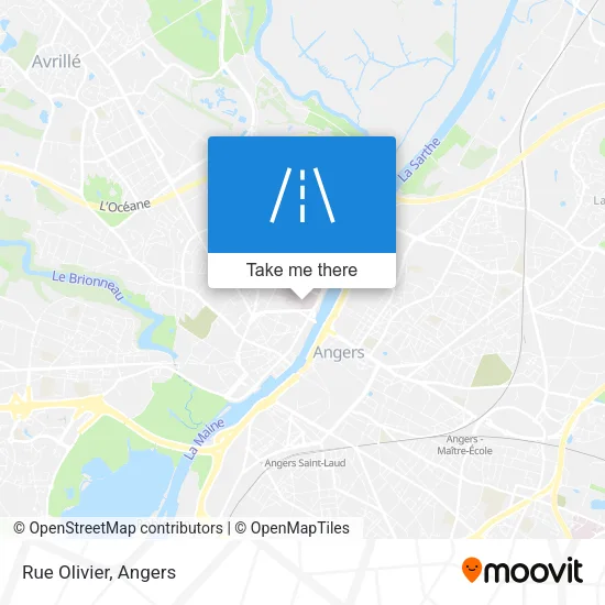 Rue Olivier map